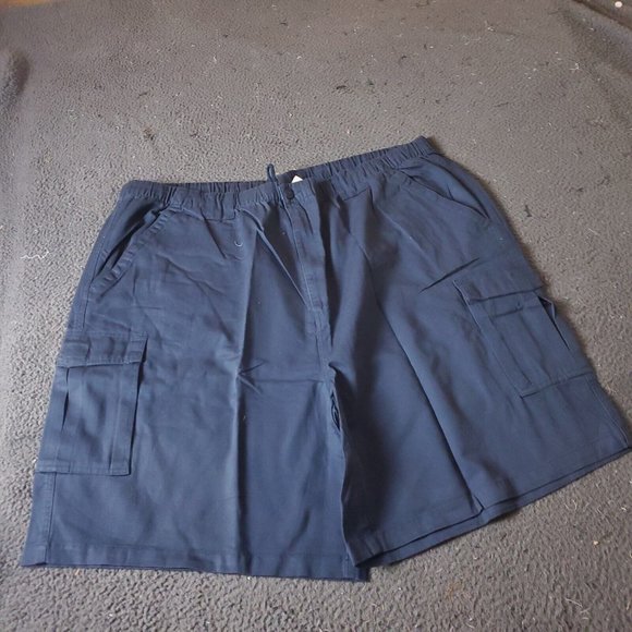 Boulder Creek Trading Cargo Shorts Big Tall Mens Size 3XL Blue